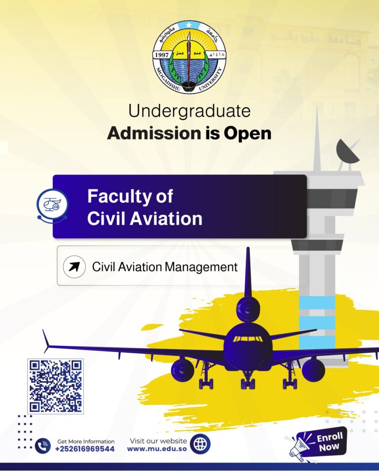 Admissions Now Open: Begin Your Aviation Career at the Faculty of Civil Aviation