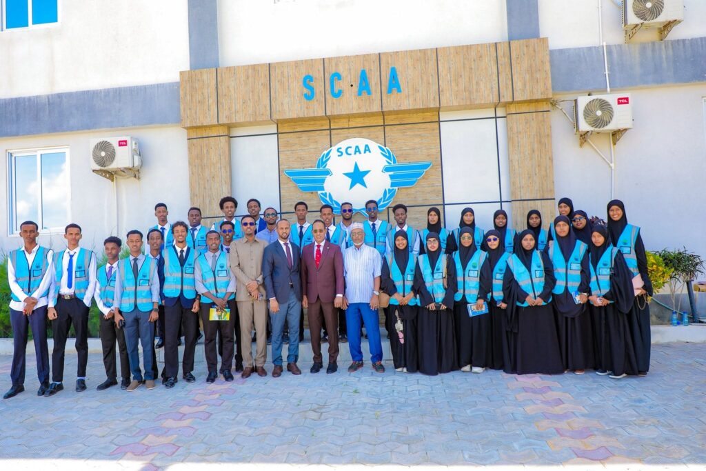 Somali Civil Aviation Authority Hosts Knowledge Training for Mogadishu University Aviation Students